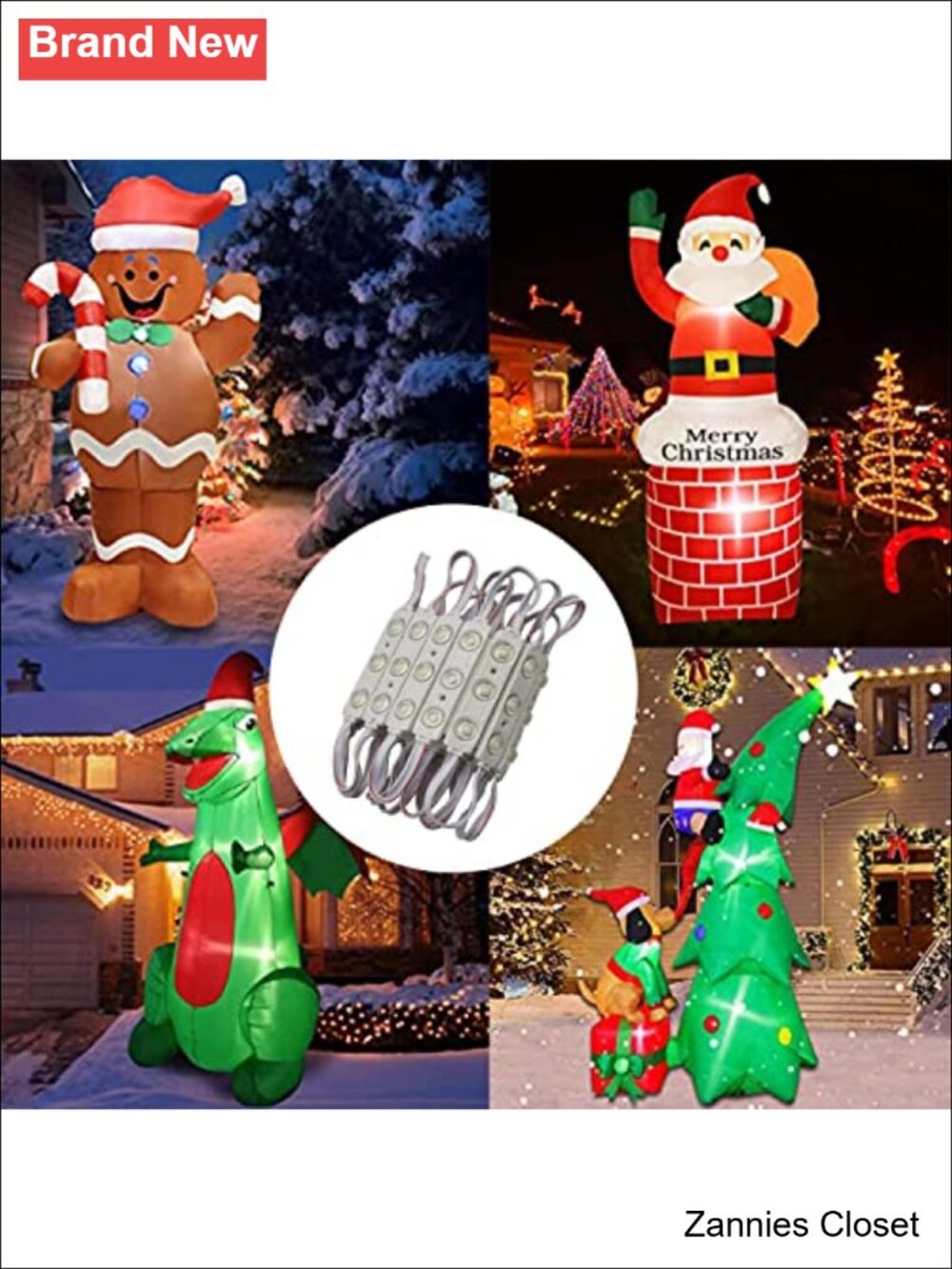 🎄 LED Module Lights 9.8 Ft Waterproof LED Strip for Inflatables & Decor - Picture 4 of 5
